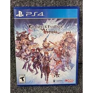 PS4 Granblue Fantasy: Versus (Sony PlayStation 4  No Manual 2020 Tested